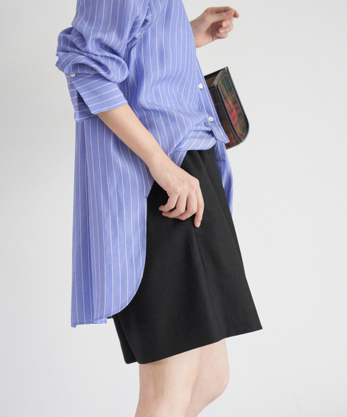 IENA（イエナ） パンツ 「追加4」ウォッシャブルウールショートパンツ