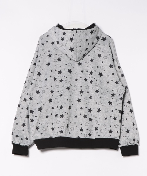 HALEY PESCA パーカー HALEY PESCA/Y2K星柄パーカー レディース