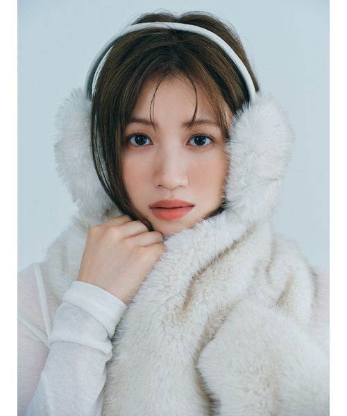 FURFUR（ファーファー） ヘンリーネック tシャツ 裾フリルジャージー