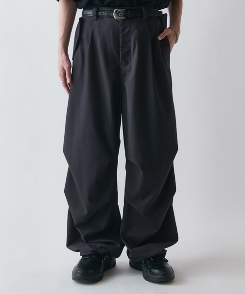 Lui's（ルイス） ワイドパンツ スラックス パラシュートスラックス