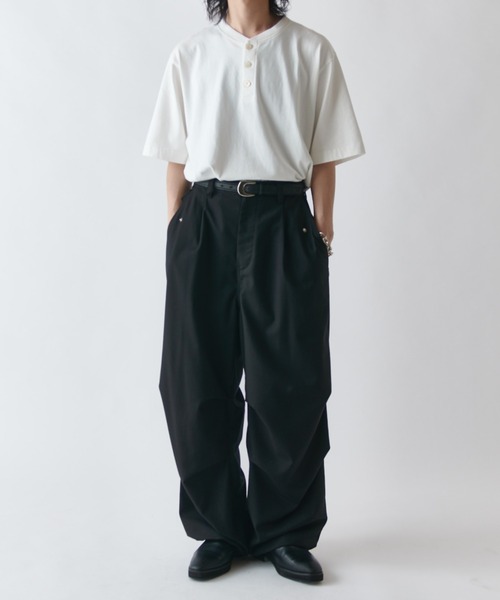 Lui's（ルイス） ワイドパンツ スラックス パラシュートスラックス