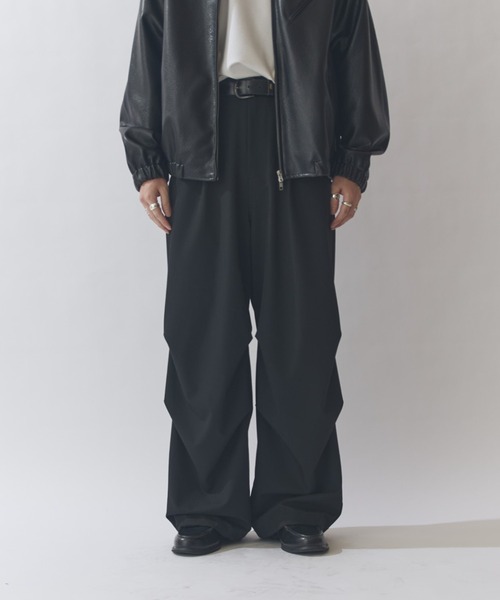 Lui's（ルイス） スラックス パラシュートスラックスパンツ メンズ