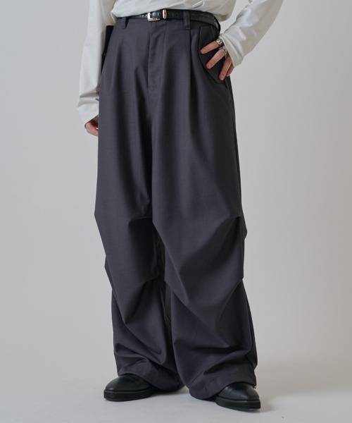 その他 Louis/LT3U Lui's（ルイス） スラックス パラシュートスラックスパンツ メンズ