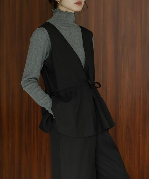 アーバンリサーチサニーレーベル　ペプラムオールインワン URBAN RESEARCH Sonny Label パンツ ペプラムオールインワン