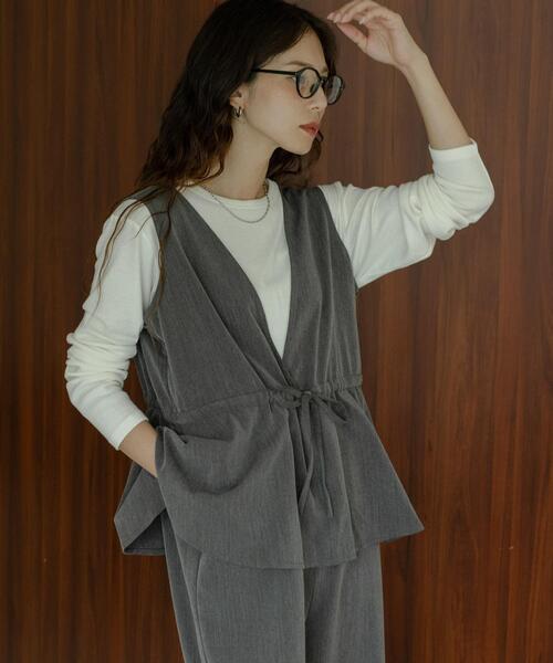 URBAN RESEARCH Sonny Label パンツ ペプラムオールインワン