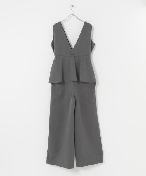 URBAN RESEARCH Sonny Label パンツ ペプラムオールインワン