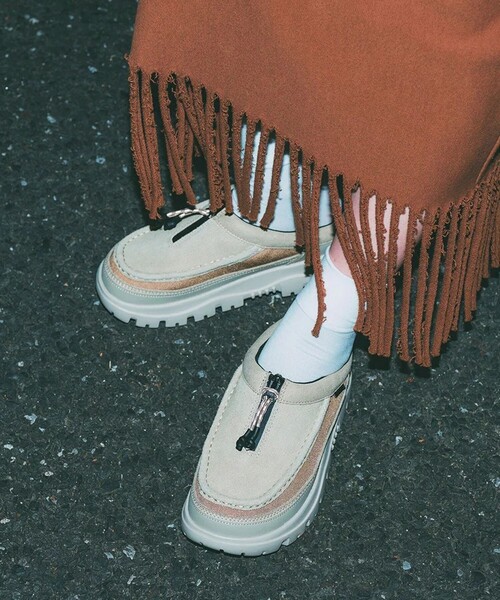 SHAKA（シャカ） デッキシューズ 「SHAKA/シャカ」ジップモカシン