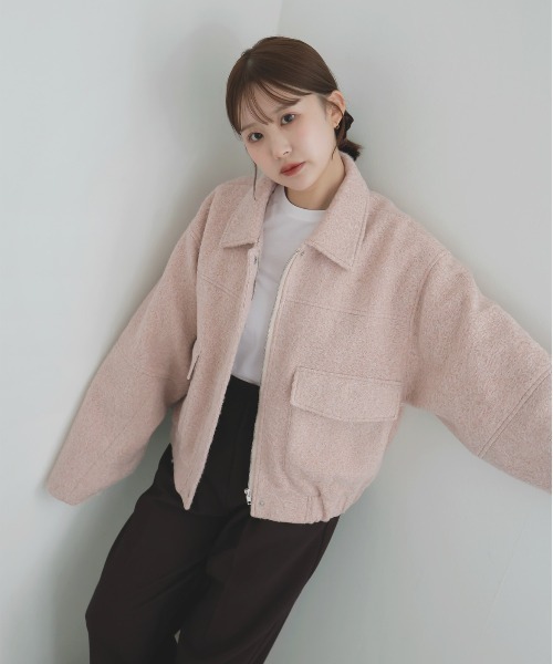 LIAN（リアン） ブルゾン アウター 「ayu × LIAN」ステンカラーカール