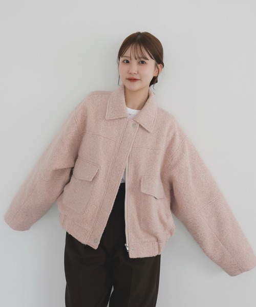 LIAN（リアン） ブルゾン アウター 「ayu × LIAN」ステンカラーカール