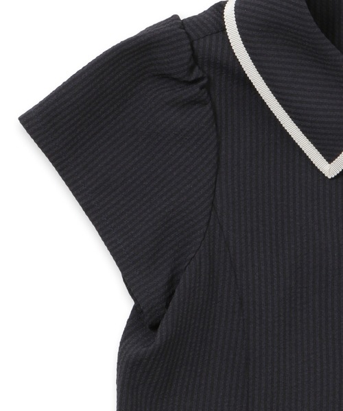 「CHOPIN」 「KIDS」半袖ワンピース 150cm ネイビー キッズ_画像6