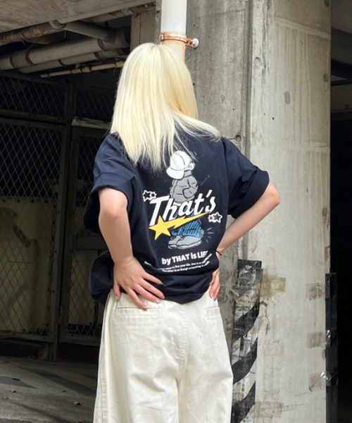 That's life 7分袖Tシャツ X-LARGE ホワイト メンズ : ZOZOTOWN Yahoo