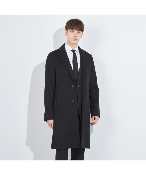 SUIT SELECT チェスターコート コート 「BLACK LINE」チェスターコート