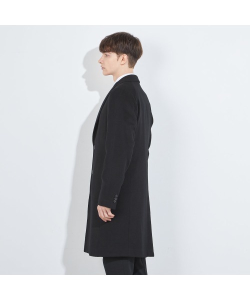 SUIT SELECT チェスターコート コート 「BLACK LINE」チェスターコート