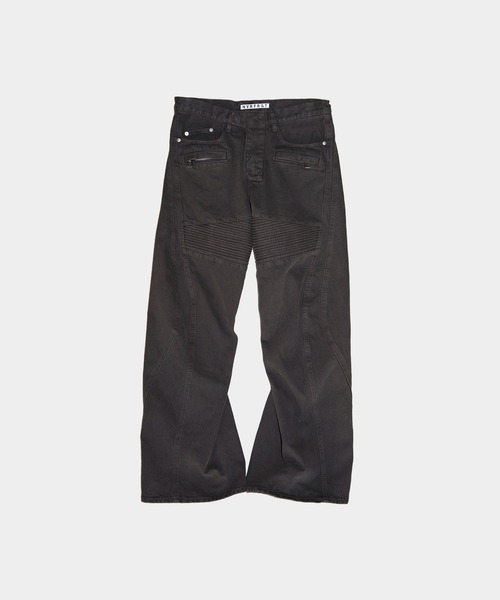 NVRFRGT（ネヴァーフォーゲット） ジーンズ 3D TWISTED MOTO JEANS