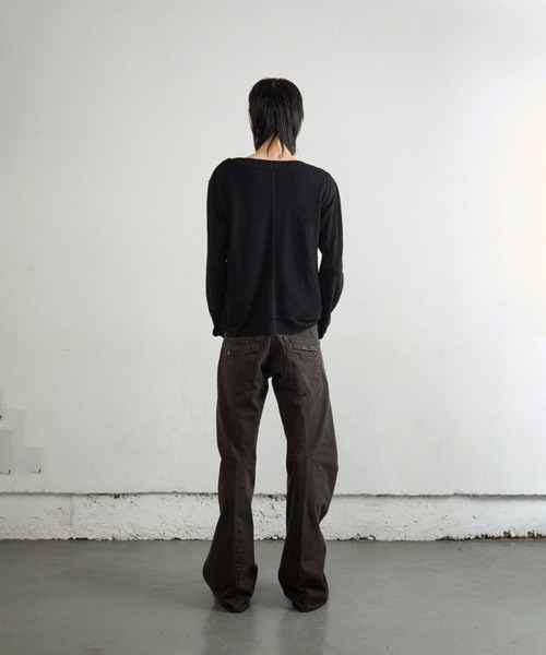 NVRFRGT（ネヴァーフォーゲット） ジーンズ 3D TWISTED MOTO JEANS