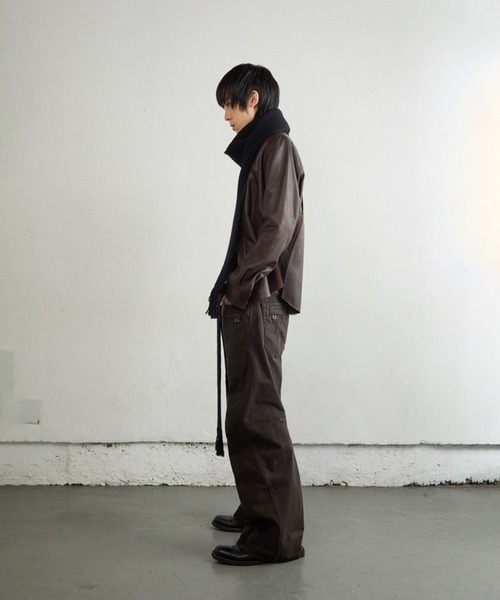 NVRFRGT（ネヴァーフォーゲット） ジーンズ 3D TWISTED MOTO JEANS