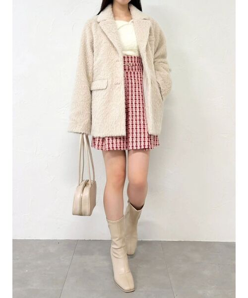 dazzlin（ダズリン） スカート ビットマークフレアミニスカート