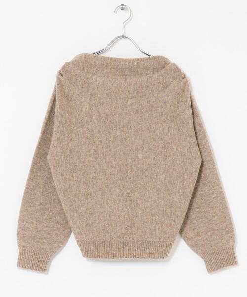 【ライトベージュ】ドレープニットプルオーバー URBAN RESEARCH Sonny Label ニット セーター 「WEB限定」ドレープ