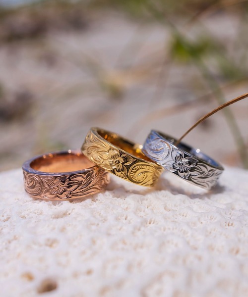 IRIEBEACHリング IRIEBEACH（アイリービーチ） 指輪 リング Flat ring 6mm/「ハワイアン