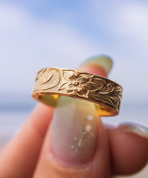 IRIEBEACHリング IRIEBEACH（アイリービーチ） 指輪 リング Flat ring 6mm/「ハワイアン