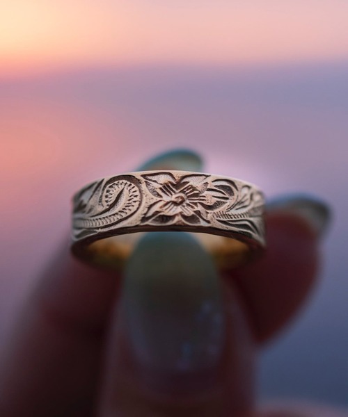 IRIEBEACH（アイリービーチ） 指輪 リング Flat ring 6mm/「ハワイアン