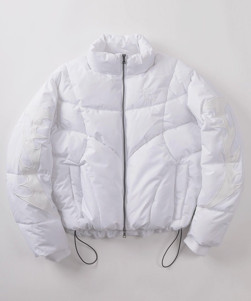 ダウンジャケット ダウン 「82」トライバル ショート丈 パファー