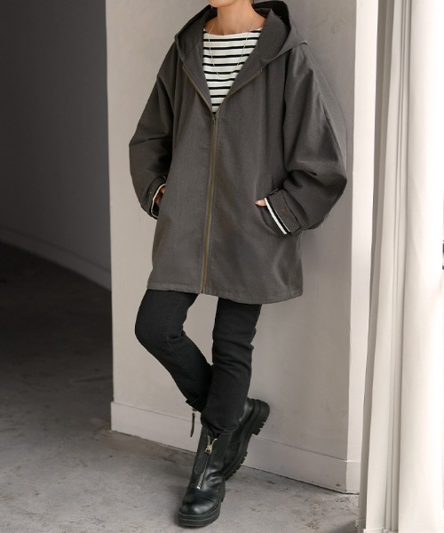 hugyourskin ジャケット ブラック/グレー phenix WINDSTOPPER® by GORE-TEX LABS ACTIVE CITY UTILITY JACKET (CHAR