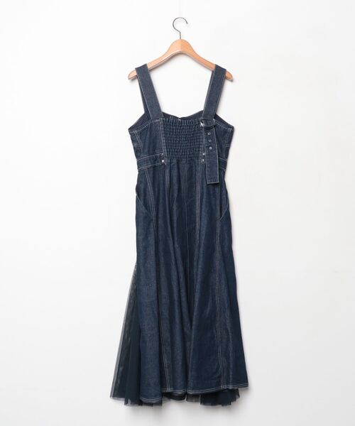 「RANDA」 サロペットスカート 1 ネイビー レディース_画像2