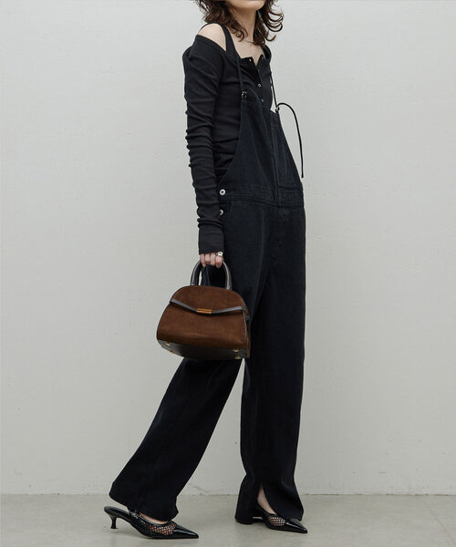 GALLARDAGALANTE（ガリャルダガランテ） オーバーオール 0 グレー