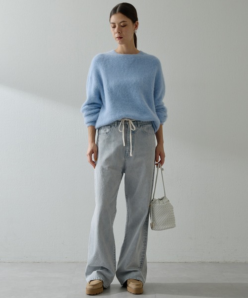 Whim Gazette（ウィム ガゼット） デニムパンツ 36 ブルー レディース