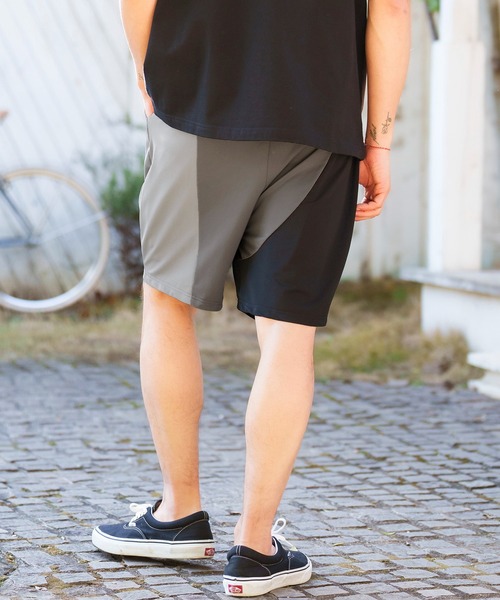 「CAMBIO」 ハーフパンツ M グレー系その他 メンズ_画像4