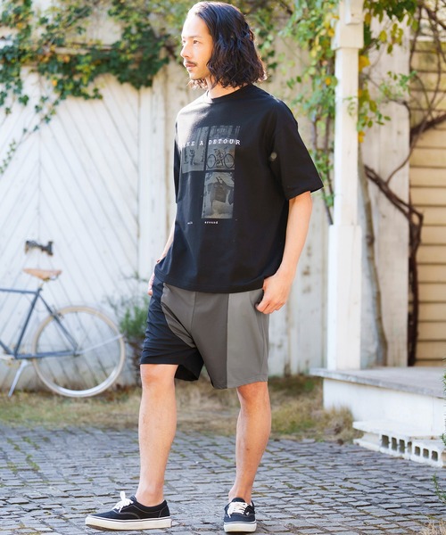 「CAMBIO」 ハーフパンツ M グレー系その他 メンズ_画像6