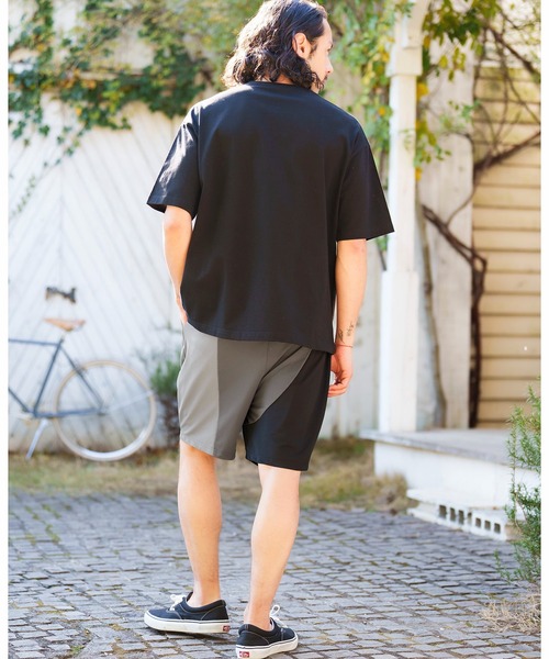 「CAMBIO」 ハーフパンツ M グレー系その他 メンズ_画像8