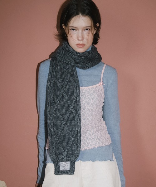 Rockfish Weatherwear ケーブル編みマフラー Rockfish Weatherwear（ロックフィッシュウェザーウェア） マフラー