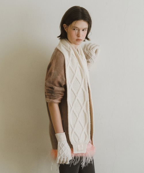 Rockfish Weatherwear ケーブル編みマフラー Rockfish Weatherwear（ロックフィッシュウェザーウェア） マフラー
