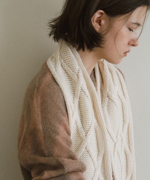 Rockfish Weatherwear ケーブル編みマフラー Rockfish Weatherwear（ロックフィッシュウェザーウェア） マフラー