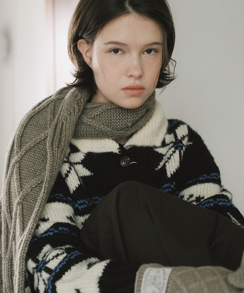 Rockfish Weatherwear ケーブル編みマフラー Rockfish Weatherwear（ロックフィッシュウェザーウェア） マフラー