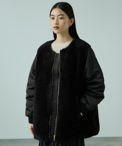 Mental Block if... ノーバーコード 鬼レア NO ID.（ノーアイディー） コート 1 ブラック メンズ : ZOZOTOWN Yahoo