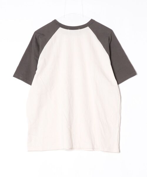 「MONO-MART」 ワンポイント半袖Tシャツ FREE グレー メンズ_画像2