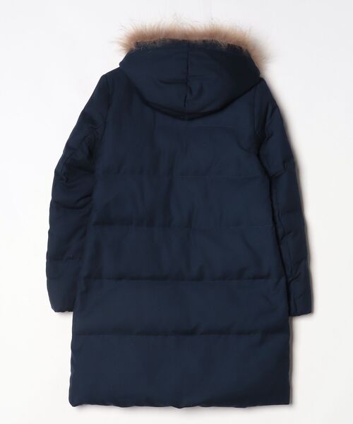 「Te chichi」 ダウンコート M ネイビー レディース_画像2