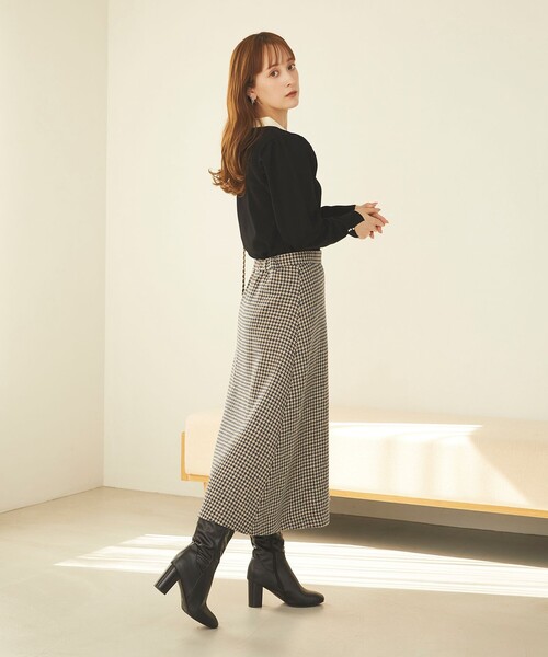 「Feroux」 長袖ニット F ブラック レディース_画像3