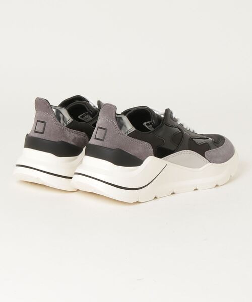 「D.A.T.E.」 ローカットスニーカー 24.5cm ブラック レディース_画像3