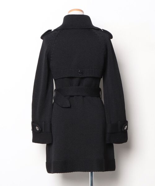 EPOCA（エポカ） ニットコート 40 ブラック レディース : ZOZOTOWN