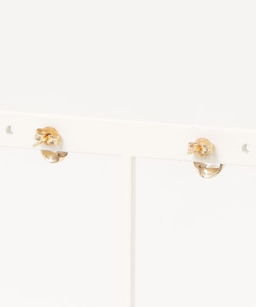 「ete」 ピアス（両耳用） FREE イエローゴールド レディース_画像2