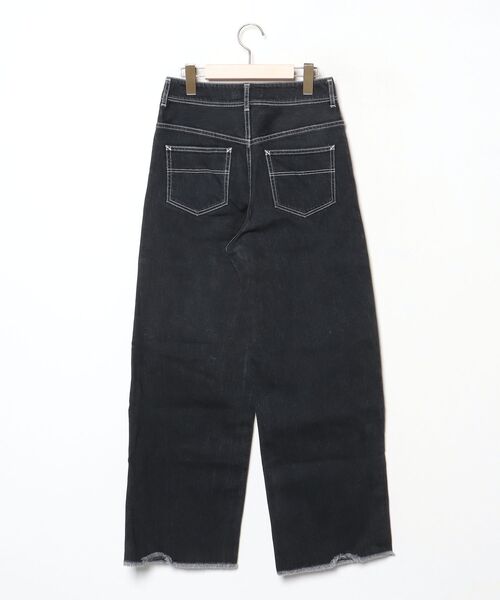 「PUBLIC TOKYO」 デニムパンツ 3 ブラック レディース_画像2