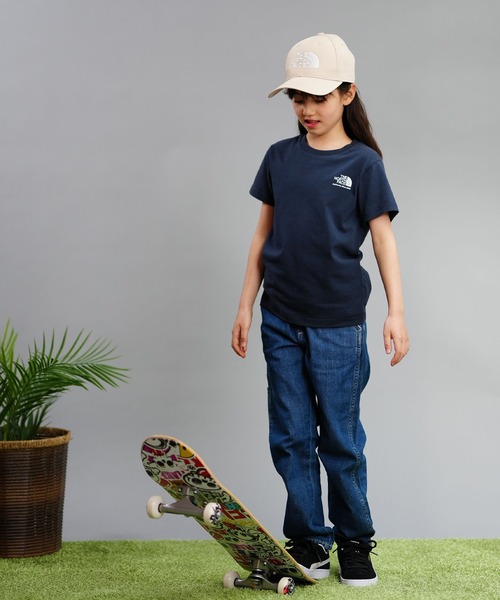 「THE NORTH FACE」 「KIDS」キャップ M グリーン キッズ_画像9