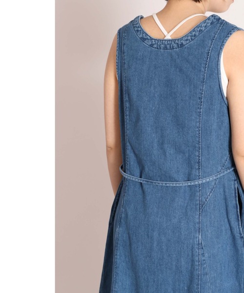 「cepo」 ベスト M ブルー レディース_画像6