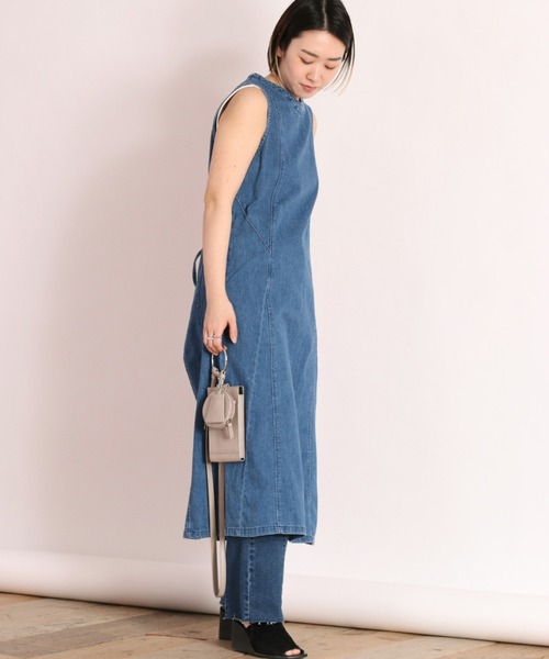 「cepo」 ベスト M ブルー レディース_画像7