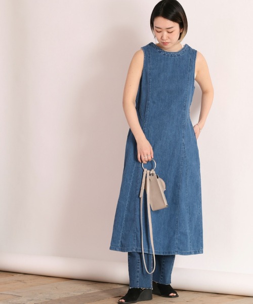 「cepo」 ベスト M ブルー レディース_画像9