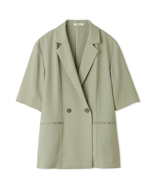 「Mila Owen」 テーラードジャケット 0 ベージュ レディース_画像8